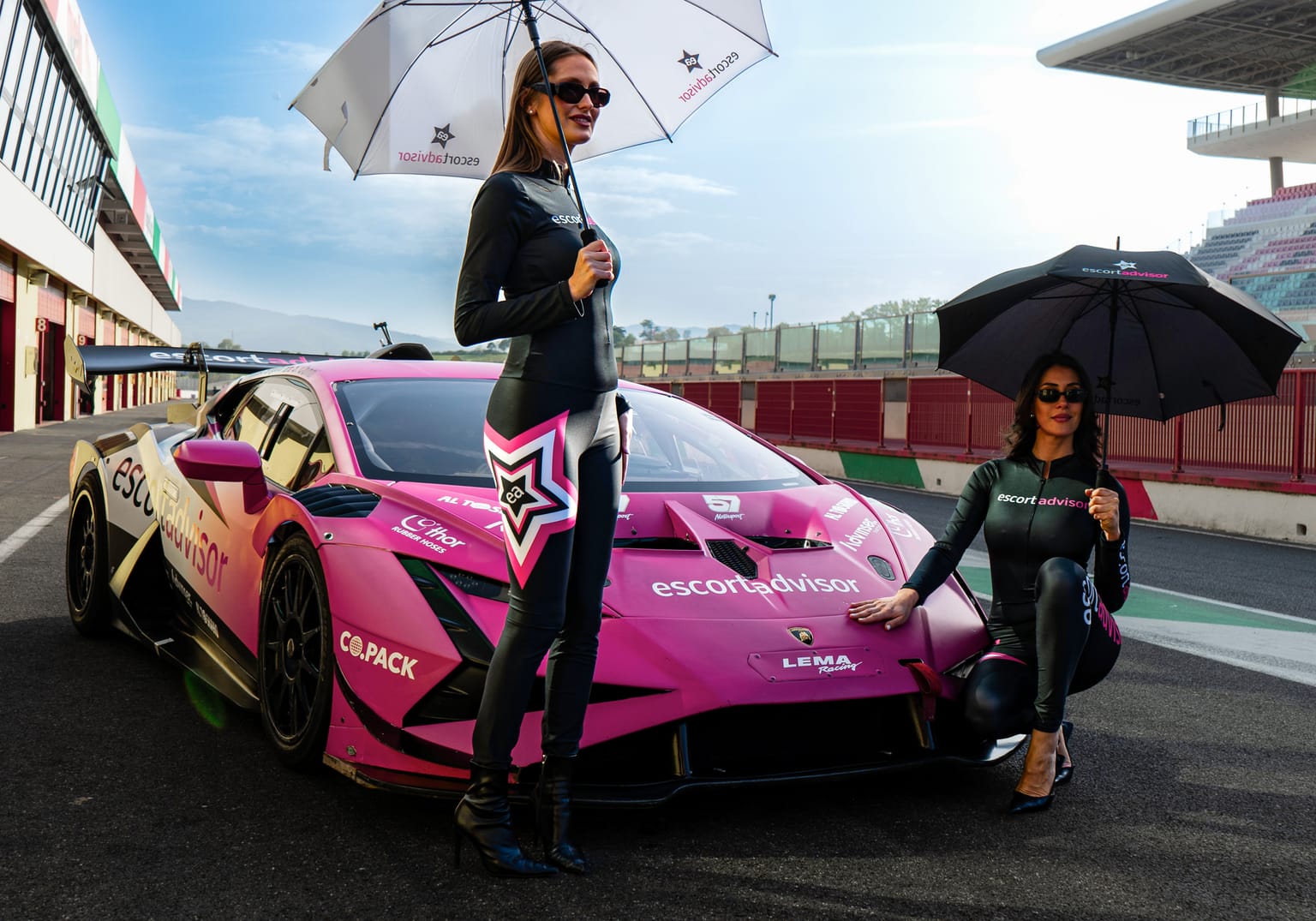 Ottimo debutto a Mugello per l'auto di Escort Advisor