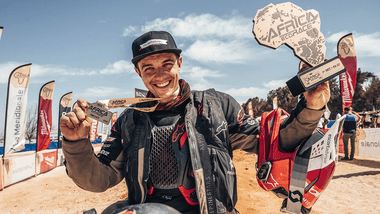 La sua Africa: Andrea Vignone trionfa all'Africa Eco Race